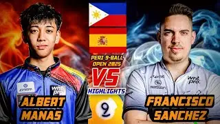 🇵🇭 AJ Manas против FSR 🇪🇸 | Открытый турнир 9-Ball | Филиппины против Испании | Будущий чемпион п...