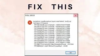 How to Fix FATAL Error in War Thunder | War Thunder Crashing and freezing