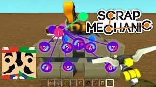 Scrap Mechanic - Episode 23 - Tank Tread concept