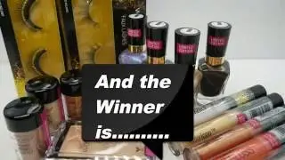 Wet n Wild Sequins & Stardust Giveaway Winner!!