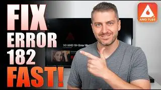 Fix AMD Error 182 Fast - Step-by-Step Driver Install Tutorial for Windows Users