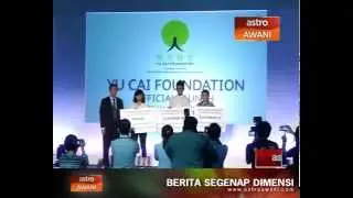 Perasmian Yayasan Yu Cai