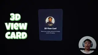 Practice Creating 3D View Card CSS + Javascript