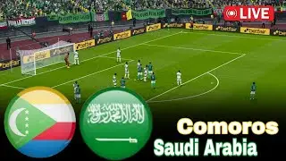 Comoros vs Saudi Arabia LIVE | Arab Cup 2025 Group B Kickoff ⚽ Simulation VideoGame