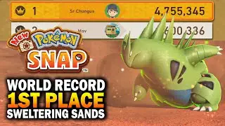 New Pokemon Snap World Record! 1st Place In The World For Sweltering Sands