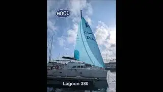 LAGOON 380  Mayor, genova, genaker, almacenador CX25 y lazy bag