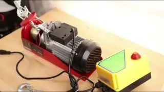 SucceBuy 400-1000kg Electric Hoist Lifting Crane Cable Hoist Winch for