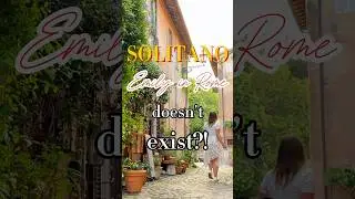 Is SOLITANO real?! &bdquo;Emily in Paris&rdquo; (&Rome) filming location 🤩 #europetravel #italy #fyp #solitano