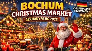 Germany Christmas Market 🎄 Flying Santa Claus | Viral Christmas Vlog 2025 🇩🇪