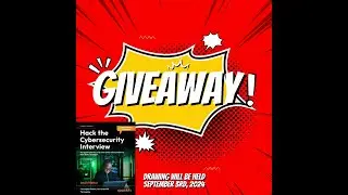 FREE Book Contest - Hack the Cybersecurity Interview 2nd Edition