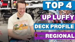 One Piece Versus Kissimmee Regional Top 4 UP Luffy Deck Profile Ft. OPTCG Grinder