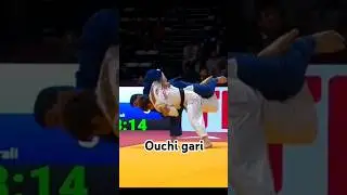 Hifumi Abe Clean Ouchi gari 🦵2024 Paris Olympics Gold medalist #judo #grappling #jiujitsu