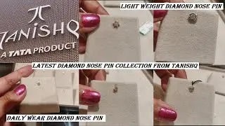 Diamond Nose Pin Collection Starting at Just 0.2gms😱🔥 || Tanishq Daily Wear Diamond Nose Pins💎💎