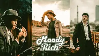 Moody Rich - Lightroom Mobile Presets | Moody Filter | Moody Rich Preset | Warm Preset.