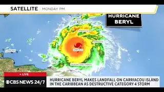 Hurricane Beryl leaves damage across the Caribbean islands