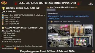 🔴[SEAL EMPEROR] menembus pagi ! #57 - #sealemperor #sealpvp #atangyt #atang #sealonline