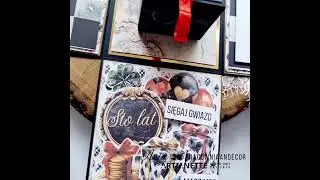 Męski exploding box  #artianette #cardmaking #digipaper #digidodruku  #papierydoscrapbookingu