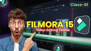 Class 01 of Filmora 15 : Welcome Screen ,User Interface & Basic Settings of Filmora 15 in Hindi 2026