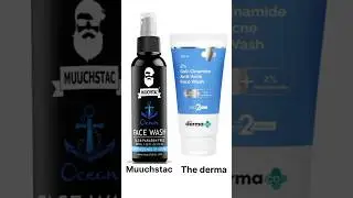 Muuchstac vs The Derma Co Face Wash 🔥 Acne & Oily Skin Ke Liye Kaun Better? Best Face Wash for 2026