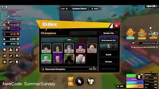 Summer Update Part 2! - Anime Champions Simulator