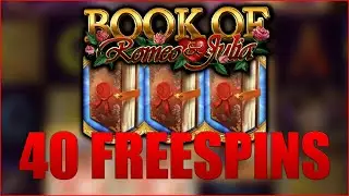 📚HIGHROLL📚 | Book of Romeo and Julia Gamomat Casino Big Win Livestream Gambling