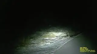 Chromiec - Mała Kamienica, jedyny śnieżny akcent tegorocznej zimy