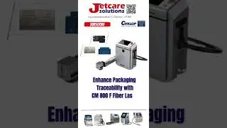 Enhance packaging Traceability with CM 800 F Fibre Laser Marking System #shorts #ytshorts #videojet