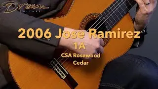 Dream Guitars - 2006 Jose Ramirez 1A, CSA Rosewood/Cedar #classicalguitar #guitardemo