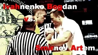 Armwretling. ЧМ2015 Smirnov vs. Ivahnenko