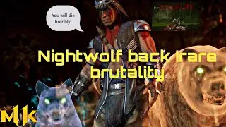 Nightwolfs back Rare brutality !Mk11aftermath #nightwolf (Detroitgamergod)