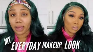 My first get ready everyday makeup look using juvias place foundation