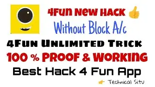4Fun New Hack Trick Get Unlimited Click With Proof New & Letest trick By Technical Situ
