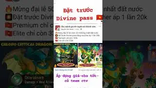 Divine Pass Dragon City #napgame #dragoncity #manhnguyenV # divinepass