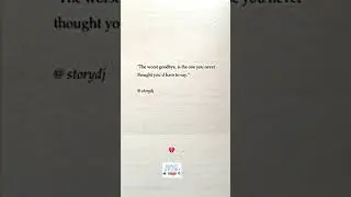 The worst good bye#english poetry #motivational#entertainment#imnet studio