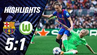 Ehrentreffer vor 91.000 Fans | Highlights | FC Barcelona - VfL Wolfsburg 5:1
