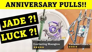 Anniversary Pulls: Jade Cutter Banner | Will I Get Lucky?! | Genshin Impact