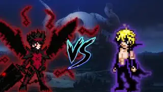 Asta Union Mode VS Meliodas Assault Mode in Jump Force Mugen 🔥