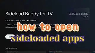 How to open sideloaded apps on Android TV, a sideload launcher alternative