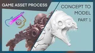 The Hunger Machine - Concept Art to 3D
