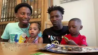Space Ice cream And insects Mukbang  With Funny Mike