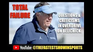BELICHICK'S LEGENDARY FAILURE: Legacy tarnished with disaster at North Carolina.