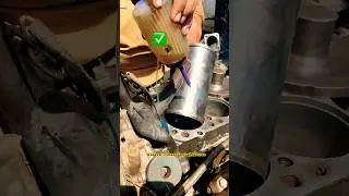 Howto cylinder sleeve liner fitting #howto #sleeve #liner #cylinder #mechanical