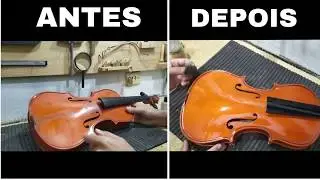 Com limpar violino
