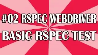 RSpec Tutorial for Beginners 02 (Basic Ruby and Rspec Test) | QAShahin