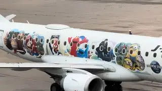2025年8月26日 JAL&times;USJジェット 2とDH8Dの離陸とAT46もあり
