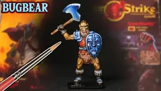Bugbear Mini Painted with Triad Colors - Dragon Strike board game