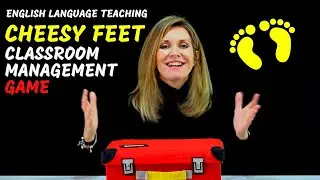 English Language Teaching - CHEESY FEET classroom management game// Kids English Theatre