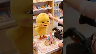 Baby Duck Buying Toy Castle 😍 | Viral Cute Short #Shorts , #Cartoon