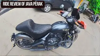 Jawa Perak Modified Ride Review 🏍️ || Custom Seat & Bobber Look || Wassi W80