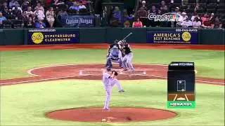 2013/07/05 Phegley's first MLB at-bat